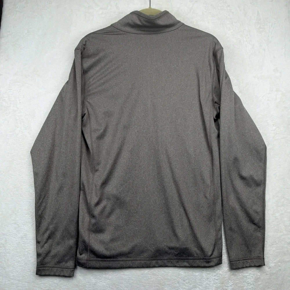 The North Face Tech Glacier 1/4 Zip Men's S Brown Fleece Pullover NF0A2VG7